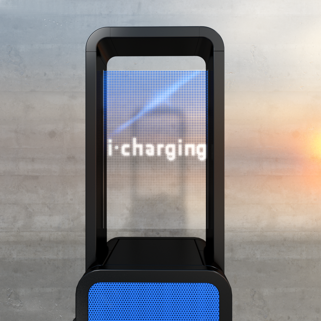 i-light megawatt charging system display